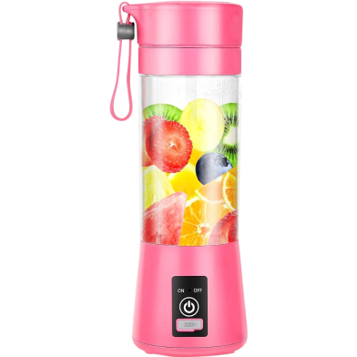 Mini Usb Rechargable Portable Fruits Juicer Smoothy Maker Blender Mechine 380ml image