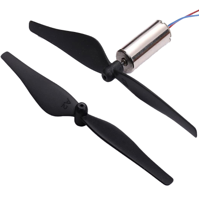 Mini drone Collarless Motors With Propeller Blades Size 1020 For Rc Aircraft Helicopter image