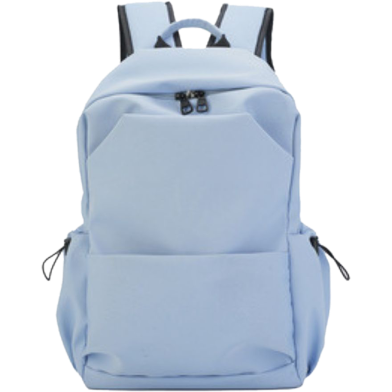 Minimalist Black Backpack for Every Day Hustle - light blue image