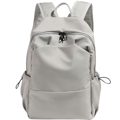 Minimalist Black Backpack for Every Day Hustle - Grey image
