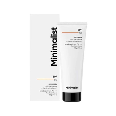 Minimalist Broad Spectrum Pa Sun Screen SPF 50-50gm image