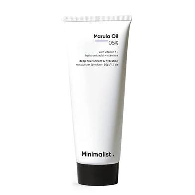 Minimalist Marula Oil 5percent Face Moisturizer For Dry Skin With Hyaluronic Acid -293304678 image