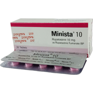 Minista 10 Mg Tablet 10's Strip image