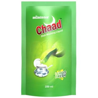 Minister Chaad Dishwashing Liquid Refill (Lemon Fresh) - 250 Ml image