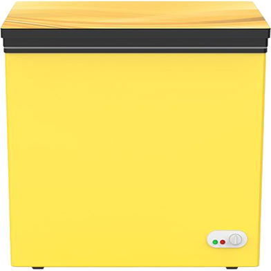Minister Freezer D-170G Yellow 170 Ltr image