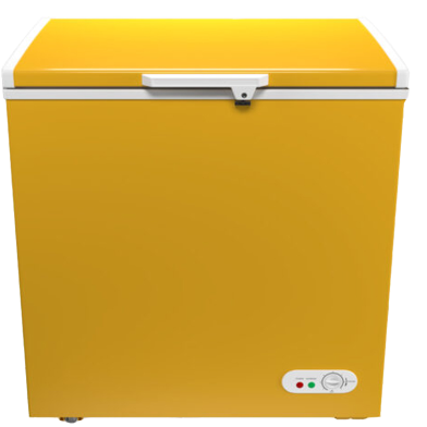 Minister Freezer D-170 Yellow 170 Ltr image