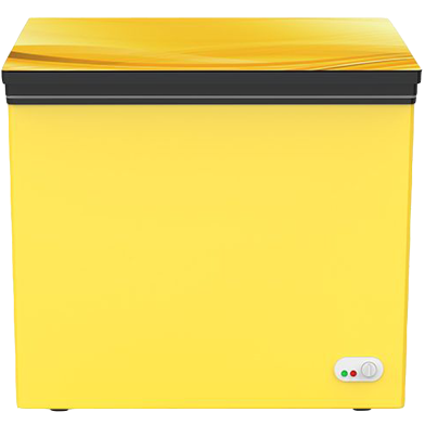 Minister Freezer D-235G Yellow 235 Ltr image