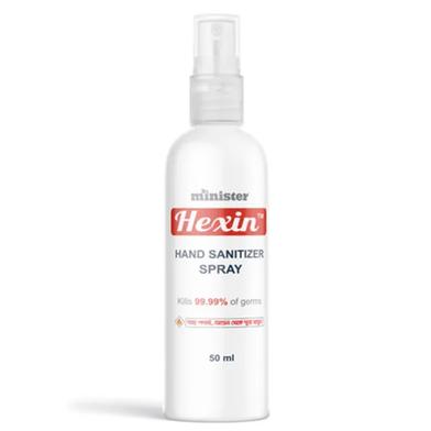 Minister Hexin Hand Sanitizer Spray - 50 Ml image