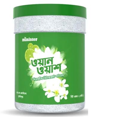 Minister One Wash Detergent Powder (Lemon) - 2 Kg image