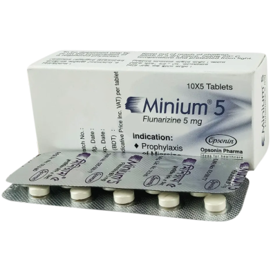 Minium 5mg Tablet–10's Strip image