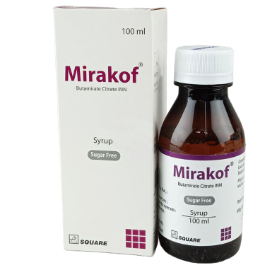 Mirakof 100 ml Syrup bottle image