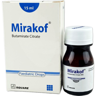 Mirakof Pediatric Drops 15 ml image