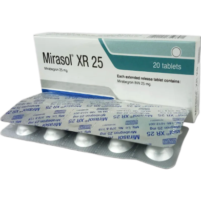 Mirasol XR 25 mg Tablet 10's Strip image