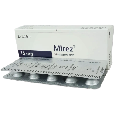 Mirez 15 mg Tablet 10's Strip image