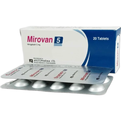 Mirovan 5 mg Tablet-10's Strip image