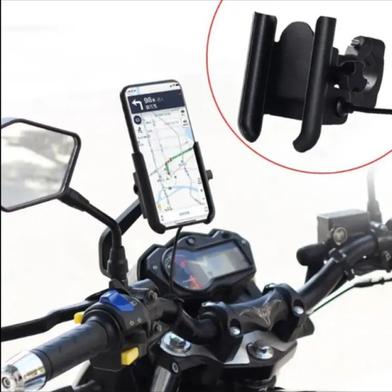 Mirror Motorcycle Mobile Phone Bracket Mountain Bike Aluminum Aloe Mobile Phone Holder Easy to Use and Maintain Slide 3