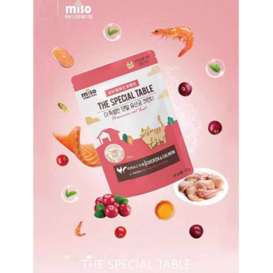 Miso Cat Pouch Food - Chicken and Salmon 62g | Cat Wet Food image