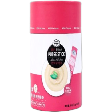 Miso Cat Treats Healthy High Protein - Chicken and Salmon 600g (10g*60stick) 60pcs | Cat Treats image