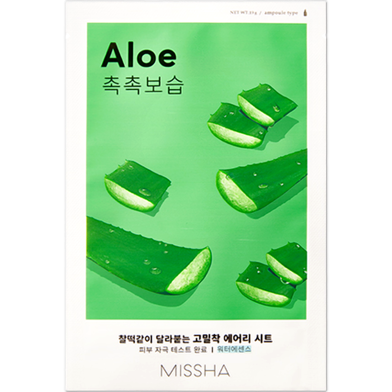 Missha Airy Fit Sheet Mask Aloe 19gm image