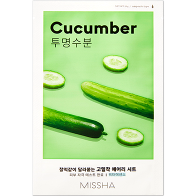 Missha Airy Fit Sheet Mask Cucumber 19gm image