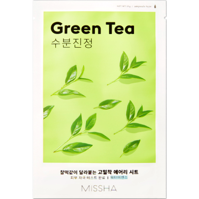 Missha Airy Fit Sheet Mask Green Tea 19g image