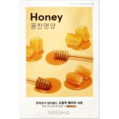 Missha Airy Fit Sheet Mask Honey 19gm image