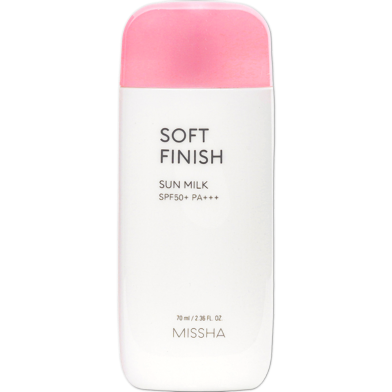 Missha All Around Safe Block Essence Sun Milk SPF50 Plus /PA Plus Plus Plus (70ml) image