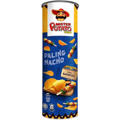 Mister Potato Crisps Barbecue 100gm image