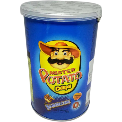 Mister Potato Crisps Barbecue - 75 gm Can image