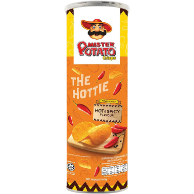 Mister Potato Crisps Hot and Spicy 100gm image