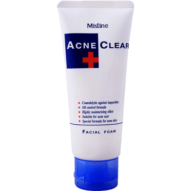 Mistine Acne Clear Facial Foam Face Wash - 85 gm | Made In Thailand image