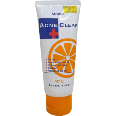 Mistine Acne Clear VIT C Facial Foam Tube 85 gm image