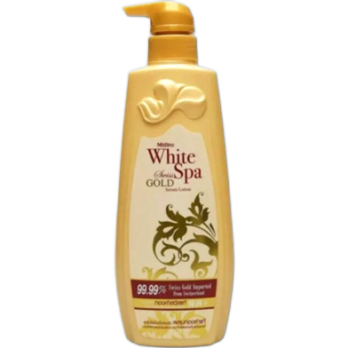 Mistine White Spa Swiss Gold Serum Body Lotion 400ml image