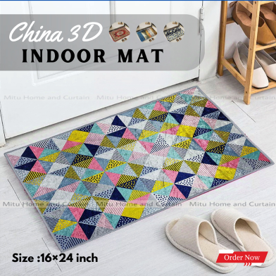 Mitu Home And Curtain China 3D Anti Slip Door Mat image