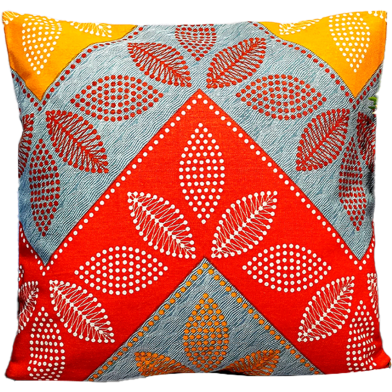 Mitu Home and Curtain Cushion Cover 100 Percent Cotton 16×16 Inch Washable Zipper 1 Pc image