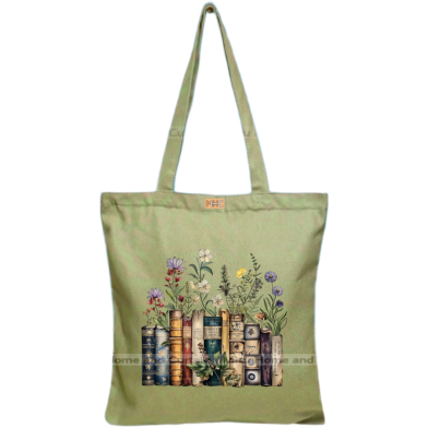 Mitu Home and Curtain Premium Zipper Canvas Tote Bag Trendy Women Shopping University And College Bag image
