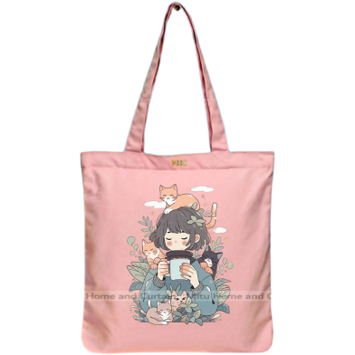 Mitu Home and Curtain Premium Zipper Canvas Tote Bag Trendy Women Shopping University And College Bag image
