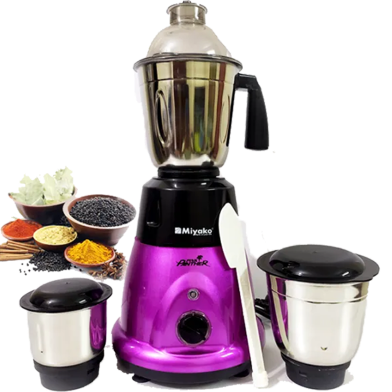 Miyako Pink Panther 3 in 1 Multi-Purpose Mixer Blender Machine - 750 Watt image