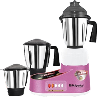 Miyako 3 in 1 Grinder Blender Juicer Mixer (Grace) 1000 Watt image