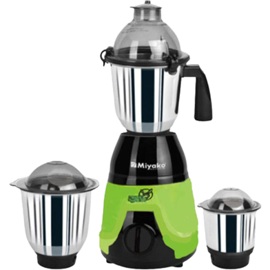 Miyako 850W 3 Jars Mixer Grinder - Green image