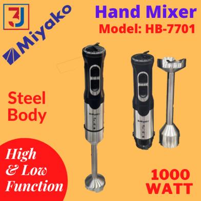 Miyako Electric Hand Blender Hand Mixer Egg Beater 1000 Watt HB-7701 High And Low Function image