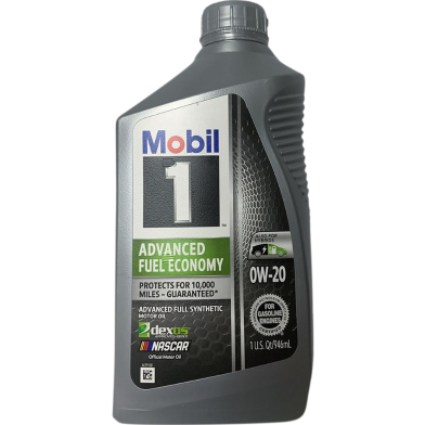 Mobil 1 Advanced Fuel Economy 0W-20 Full Synthetic 946ml image