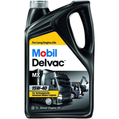 Mobil Delvac Mx 15W-40 Mineral Diesel Engine Oil 5Ltr image