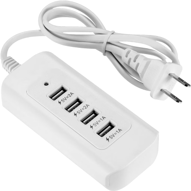 Mobile Phone And Laptop Charger House 4 Port image