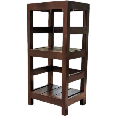 Creative Furniture Modern Wooden Table Bookshelf image
