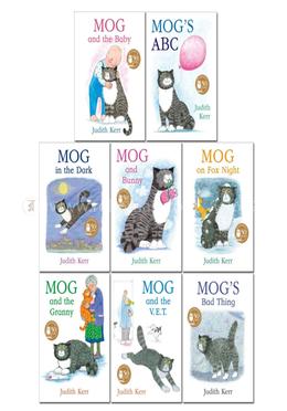 Mog The Cat Books Series 8 Books Collection Set Pack By Judith Kerr