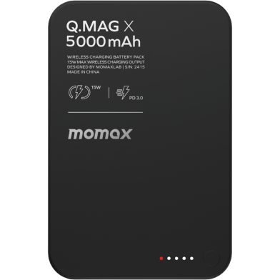 Momax Q.Mag X Magnetic Wireless Power Bank 5000mAh - Gen 2 image