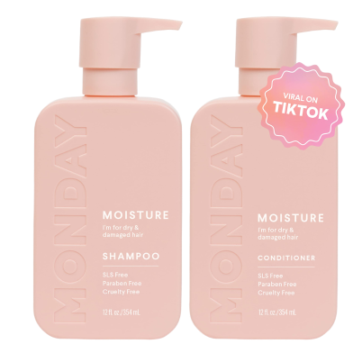 Monday Moisture Ultimate Routine Set Shampoo plus Conditioner image