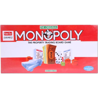 Monopoly The Property Trading Board Game Small Size image