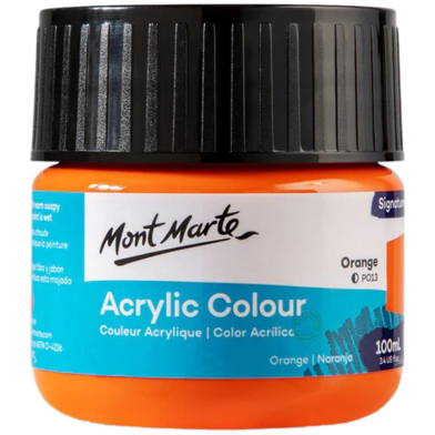 Mont Marte Acrylic Colour Paint Signature 100 ml Tube image